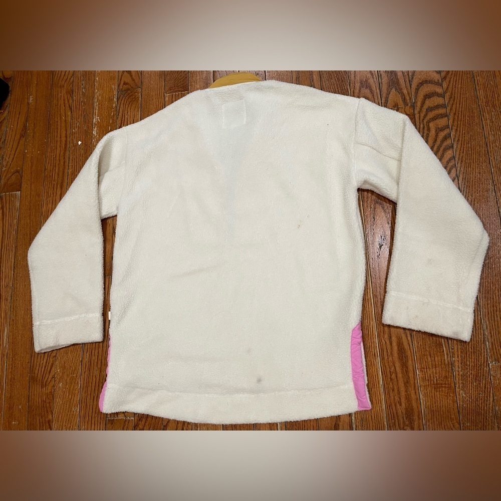 Free Assembly Stylish Fleece Jacket - Cream, Pink, Tan - Picture 2 of 13